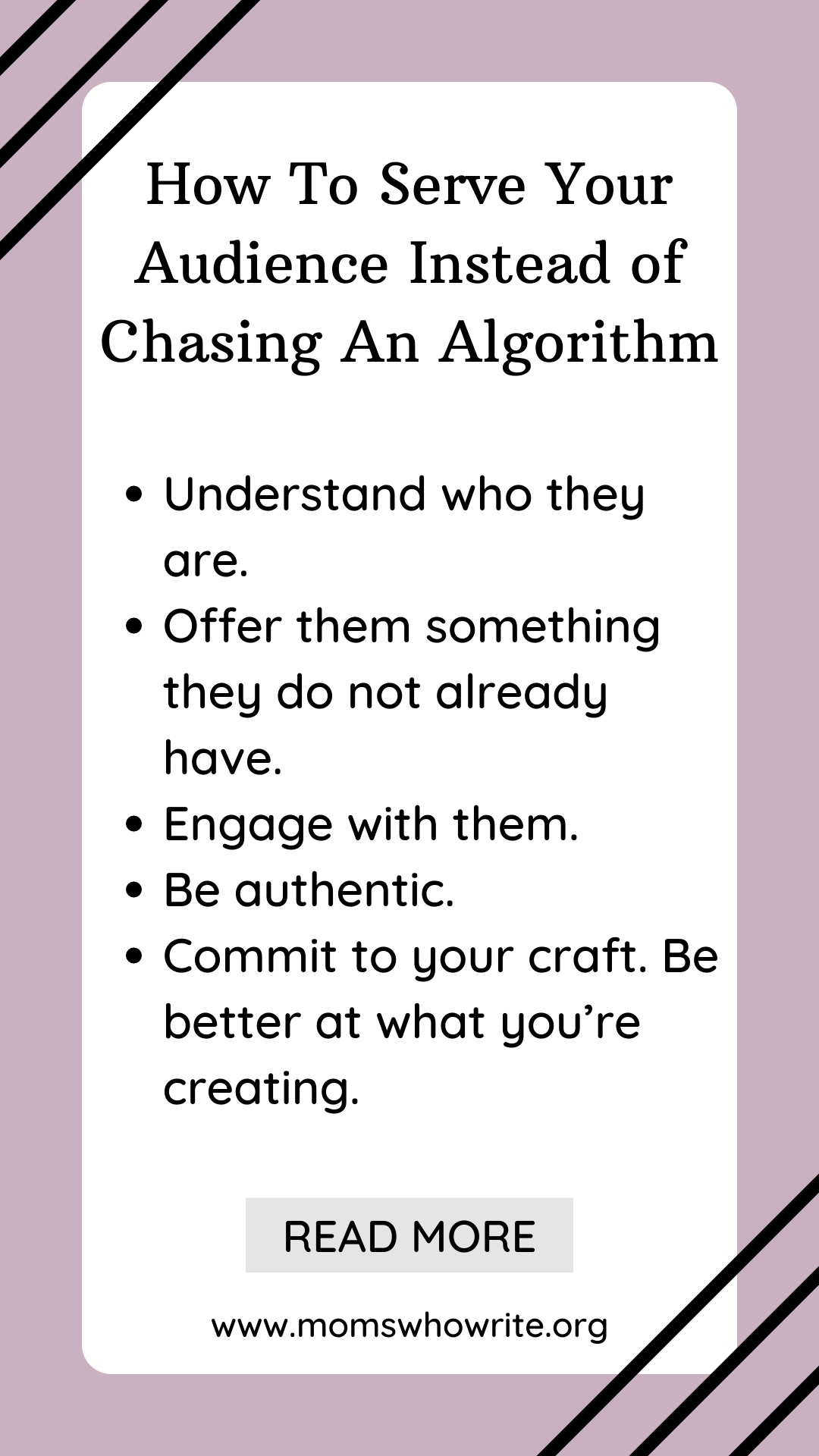 This Is Permission To Stop Chasing An Algorithm